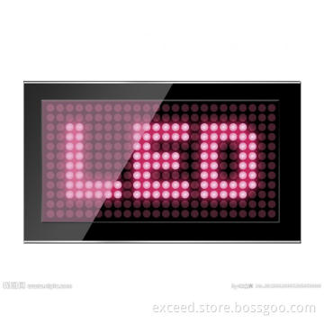 Amber Color LED Dot Matrix Display